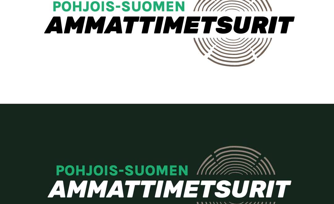 Pohjois-Suomen Ammattimetsurit – Logo